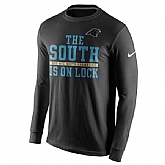 Carolina Panthers Nike Black 2015 NFC South Division Champions WEM T-Shirt,baseball caps,new era cap wholesale,wholesale hats